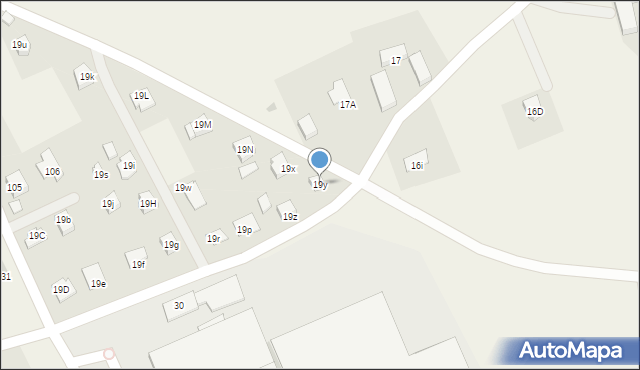 Chałupy, Chałupy, 19y, mapa Chałupy