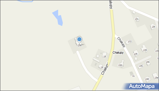 Chałupy, Chałupy, 20b, mapa Chałupy