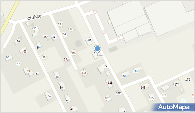 Chałupy, Chałupy, 31j, mapa Chałupy