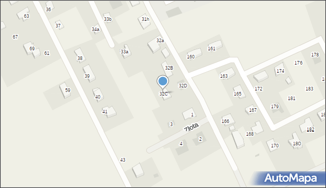 Chałupy, Chałupy, 32C, mapa Chałupy