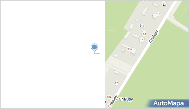 Chałupy, Chałupy, 16a, mapa Chałupy