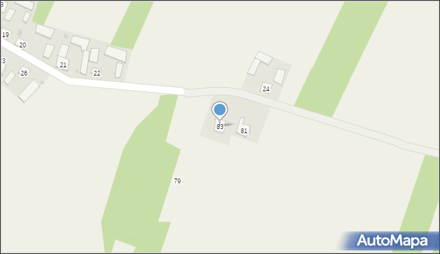 Charbinowice, Charbinowice, 83, mapa Charbinowice