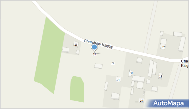 Charchów Księży, Charchów Księży, 24, mapa Charchów Księży