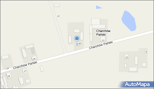 Charchów Pański, Charchów Pański, 12, mapa Charchów Pański
