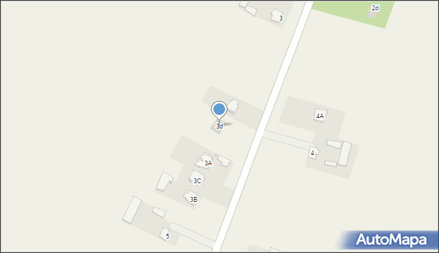 Charlęż, Charlęż-Kolonia, 3d, mapa Charlęż