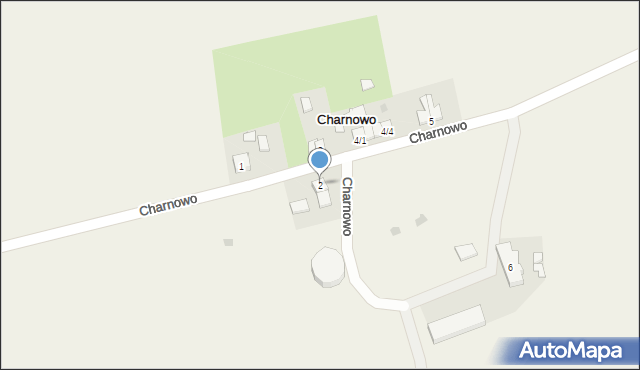 Charnowo, Charnowo, 2, mapa Charnowo