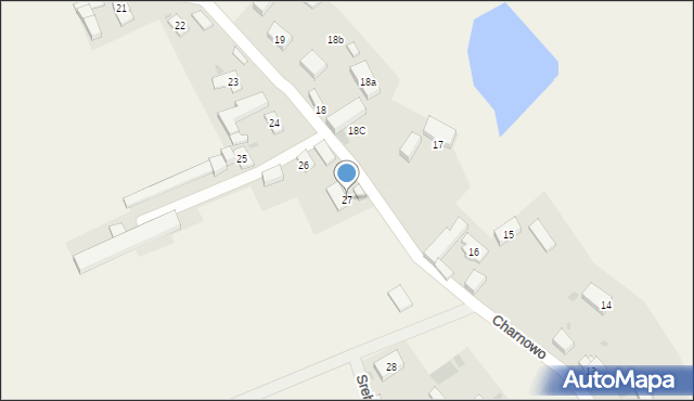 Charnowo, Charnowo, 27, mapa Charnowo