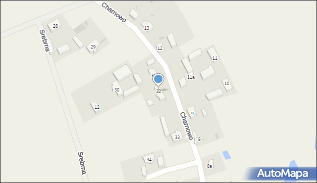 Charnowo, Charnowo, 32, mapa Charnowo