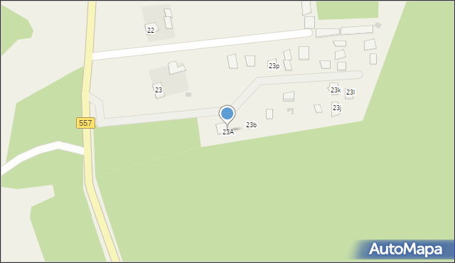 Charszewo, Charszewo, 23A, mapa Charszewo