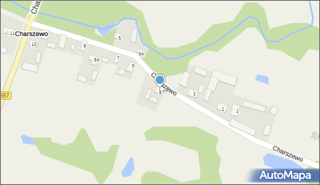 Charszewo, Charszewo, 4, mapa Charszewo