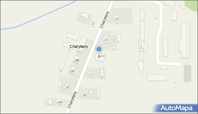 Charytany, Charytany, 16, mapa Charytany