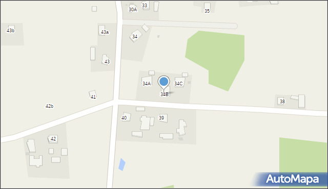 Charytany, Charytany, 34B, mapa Charytany