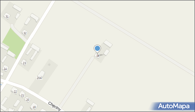 Chęciny, Chęciny, 16, mapa Chęciny