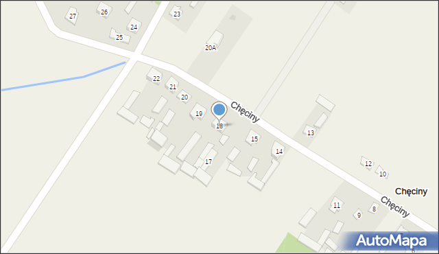 Chęciny, Chęciny, 18, mapa Chęciny