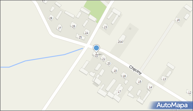 Chęciny, Chęciny, 22, mapa Chęciny