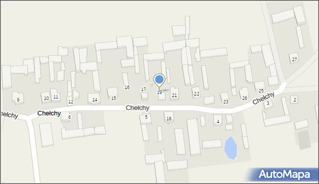 Chełchy, Chełchy, 19, mapa Chełchy
