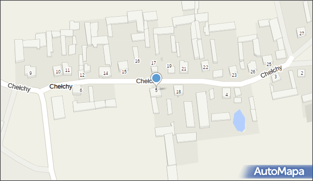 Chełchy, Chełchy, 5, mapa Chełchy