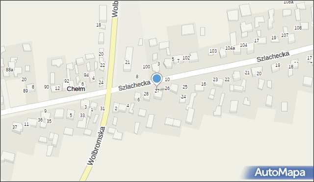 Chełm, Chełm, 27, mapa Chełma