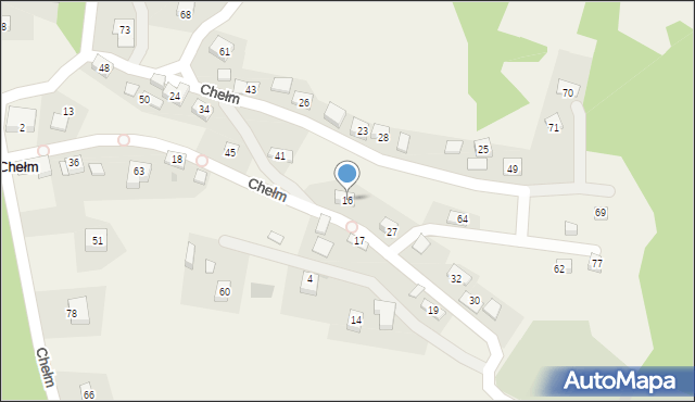 Chełm, Chełm, 16, mapa Chełma