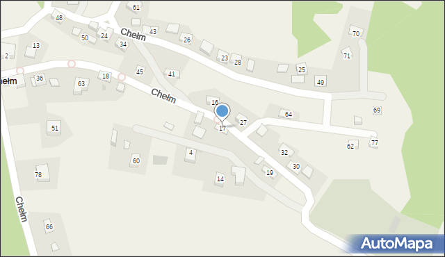 Chełm, Chełm, 17, mapa Chełma