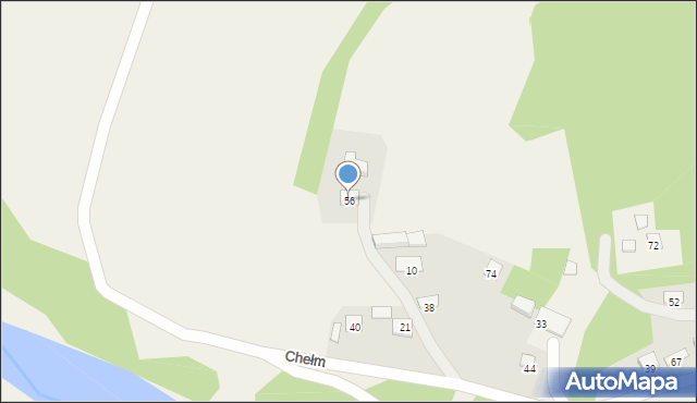 Chełm, Chełm, 56, mapa Chełma