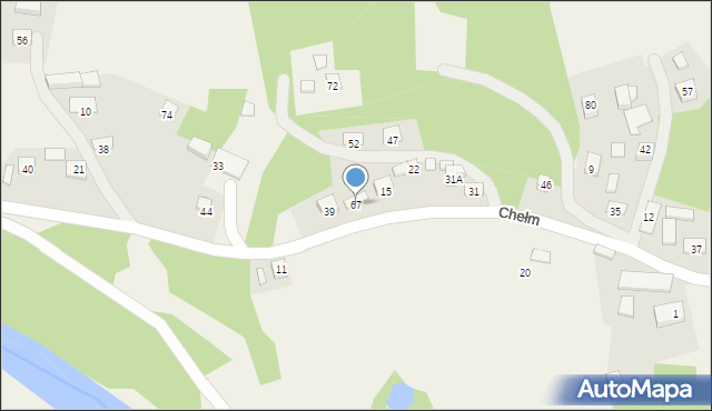 Chełm, Chełm, 67, mapa Chełma