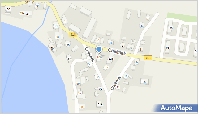 Chełmek, Chełmek, 12A, mapa Chełmek