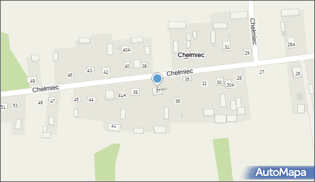 Chełmiec, Chełmiec, 37, mapa Chełmiec