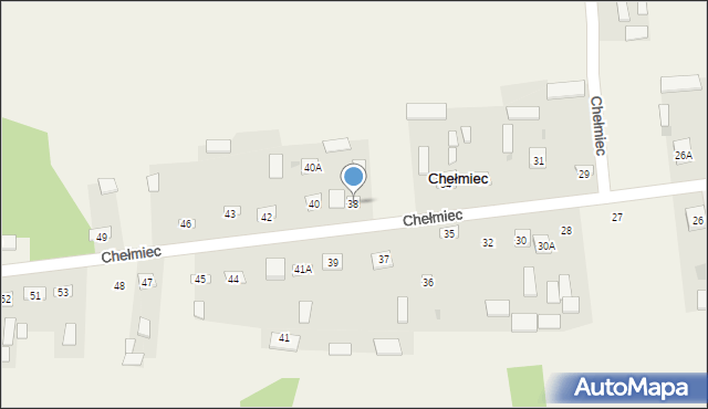 Chełmiec, Chełmiec, 38, mapa Chełmiec