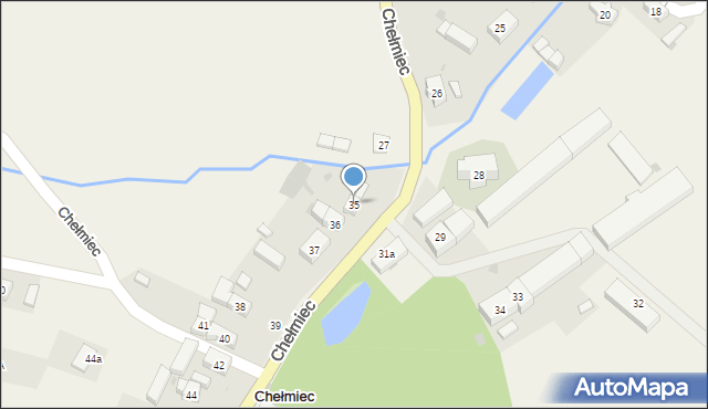 Chełmiec, Chełmiec, 35, mapa Chełmiec