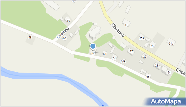 Chełmno, Chełmno, 62, mapa Chełmno