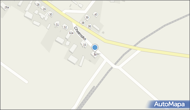 Chełmsko, Chełmsko, 34, mapa Chełmsko