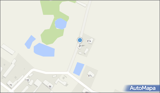 Chełmsko, Chełmsko, 67, mapa Chełmsko