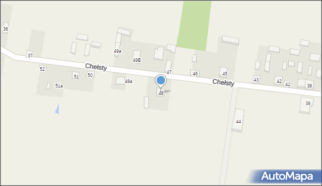 Chełsty, Chełsty, 48, mapa Chełsty