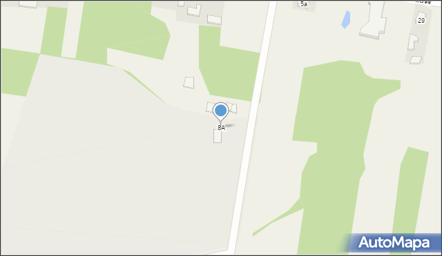Chełsty, Chełsty, 8A, mapa Chełsty
