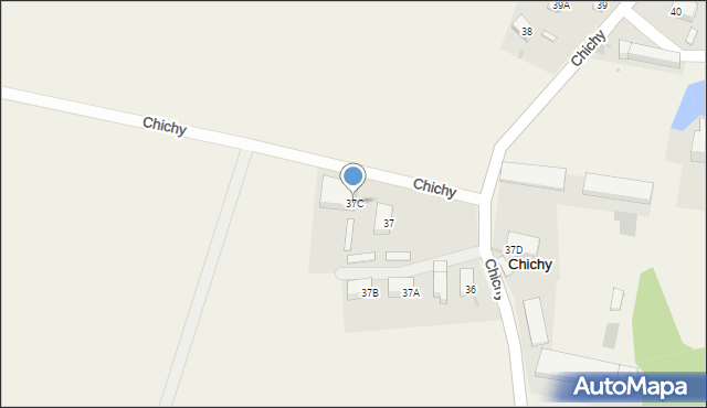 Chichy, Chichy, 37C, mapa Chichy