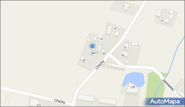 Chichy, Chichy, 39A, mapa Chichy