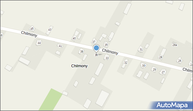 Chilmony, Chilmony, 36, mapa Chilmony