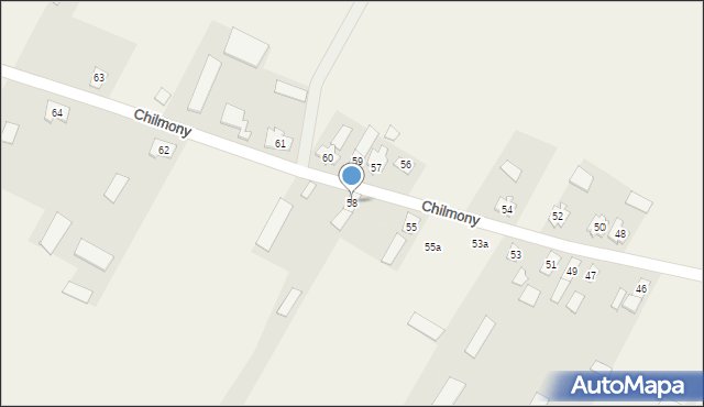 Chilmony, Chilmony, 58, mapa Chilmony