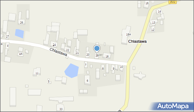 Chlastawa, Chlastawa, 19, mapa Chlastawa