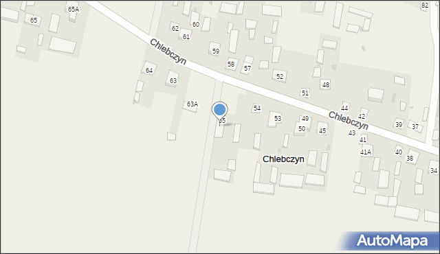 Chlebczyn, Chlebczyn, 56, mapa Chlebczyn