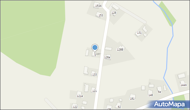 Chlebna, Chlebna, 1, mapa Chlebna