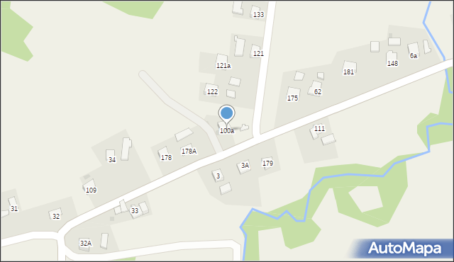 Chlebna, Chlebna, 100a, mapa Chlebna