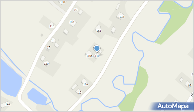 Chlebna, Chlebna, 110, mapa Chlebna