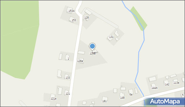 Chlebna, Chlebna, 128B, mapa Chlebna