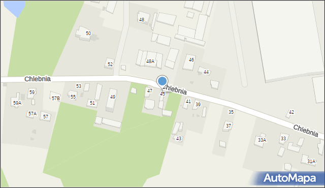 Chlebnia, Chlebnia, 45, mapa Chlebnia