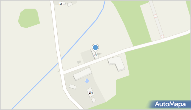 Chlebno, Chlebno, 11, mapa Chlebno