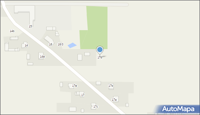 Chlebów, Chlebów, 17d, mapa Chlebów