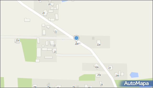 Chlebów, Chlebów, 22b, mapa Chlebów