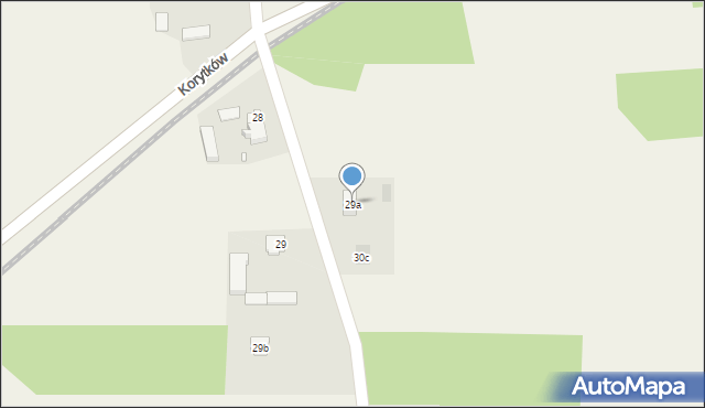 Chlebów, Chlebów, 29a, mapa Chlebów